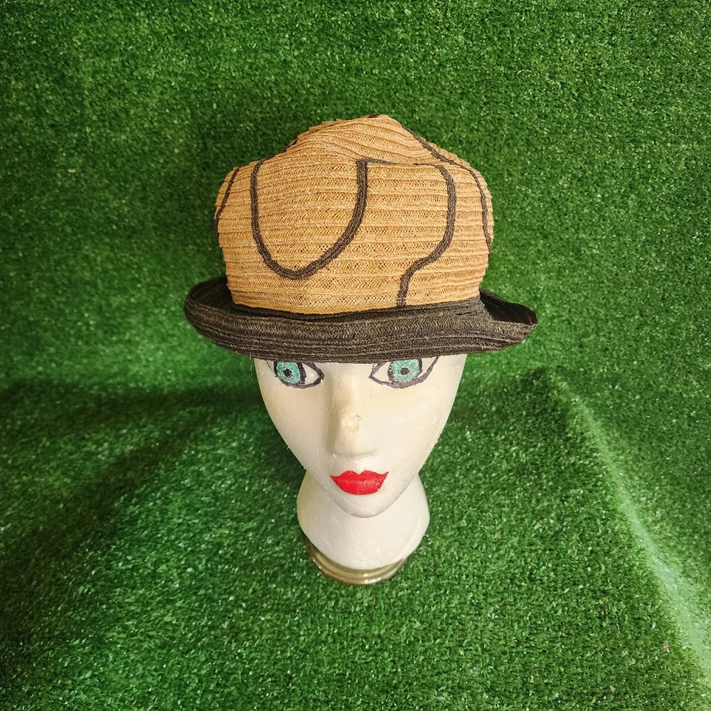 Vintage Diane Harty Naga Hats Cloche Hat